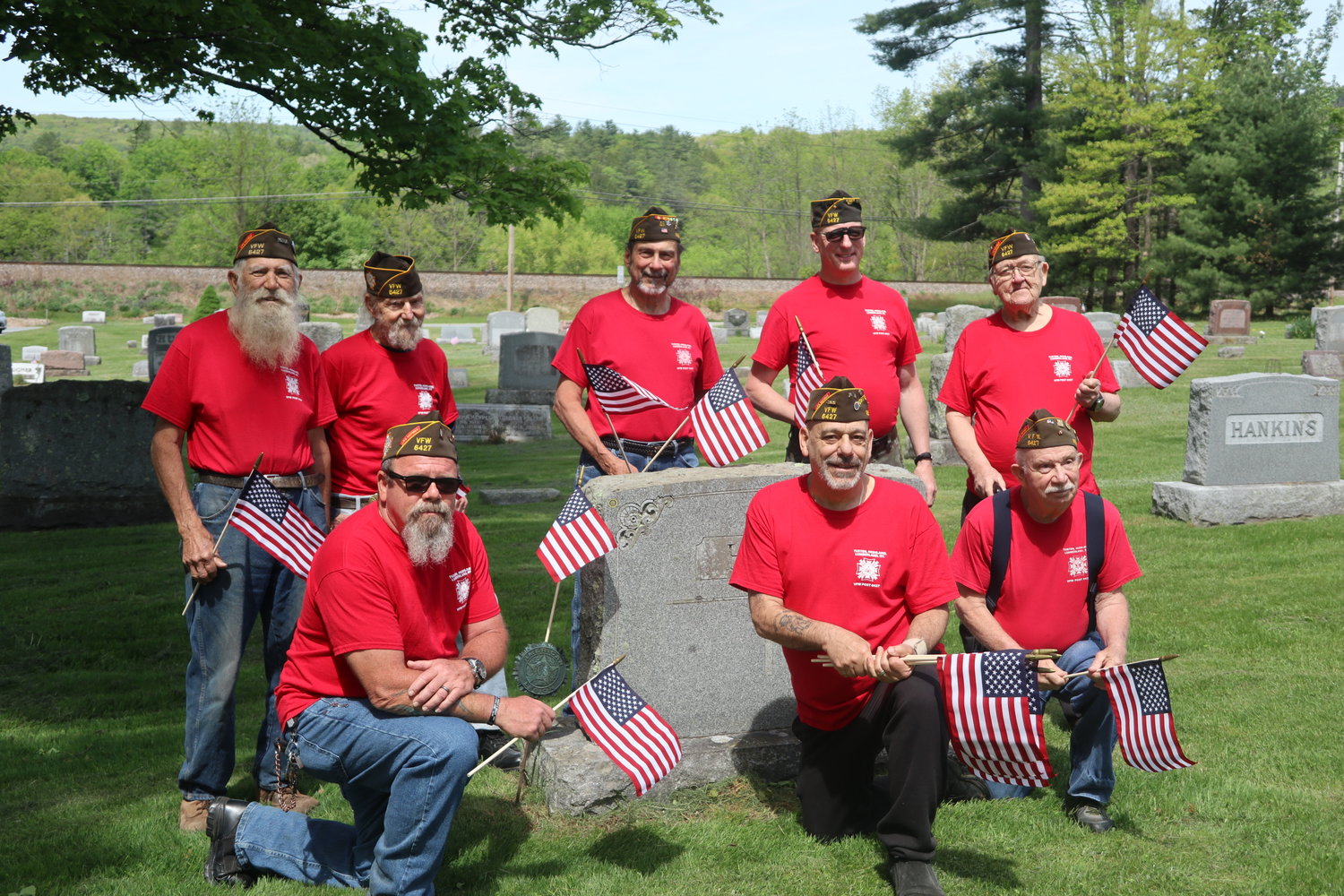 Members of the VFW came together to decorate the Town of Tusten’s cemeteries.